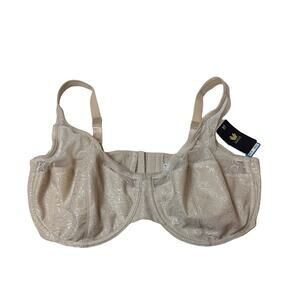 NWT Wacoal My Obsession Underwire Bra Women's 38DDD #855245 Nude Floral